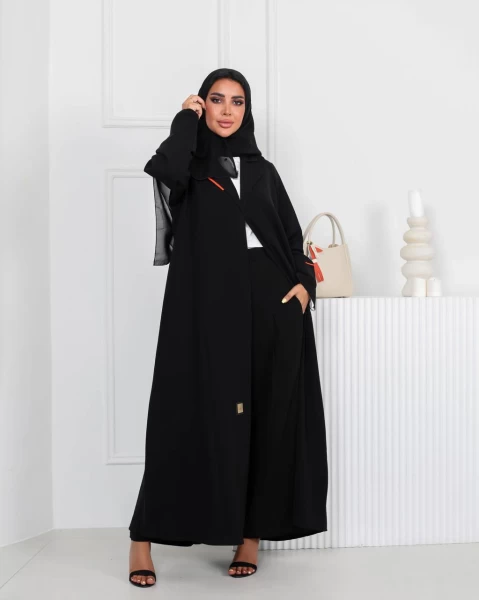 Abaya Blazer Black IB206 Black